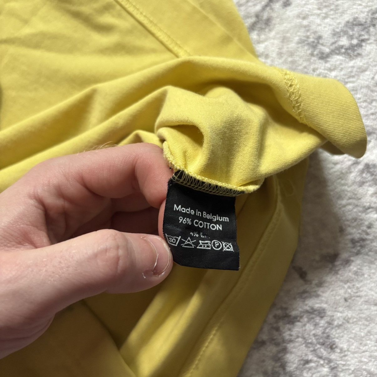Raf Simons Raf Simons SS02 Kollaps Yellow Tank Top | Size 46 Size US S / EU 44-46 / 1 - 9 Thumbnail