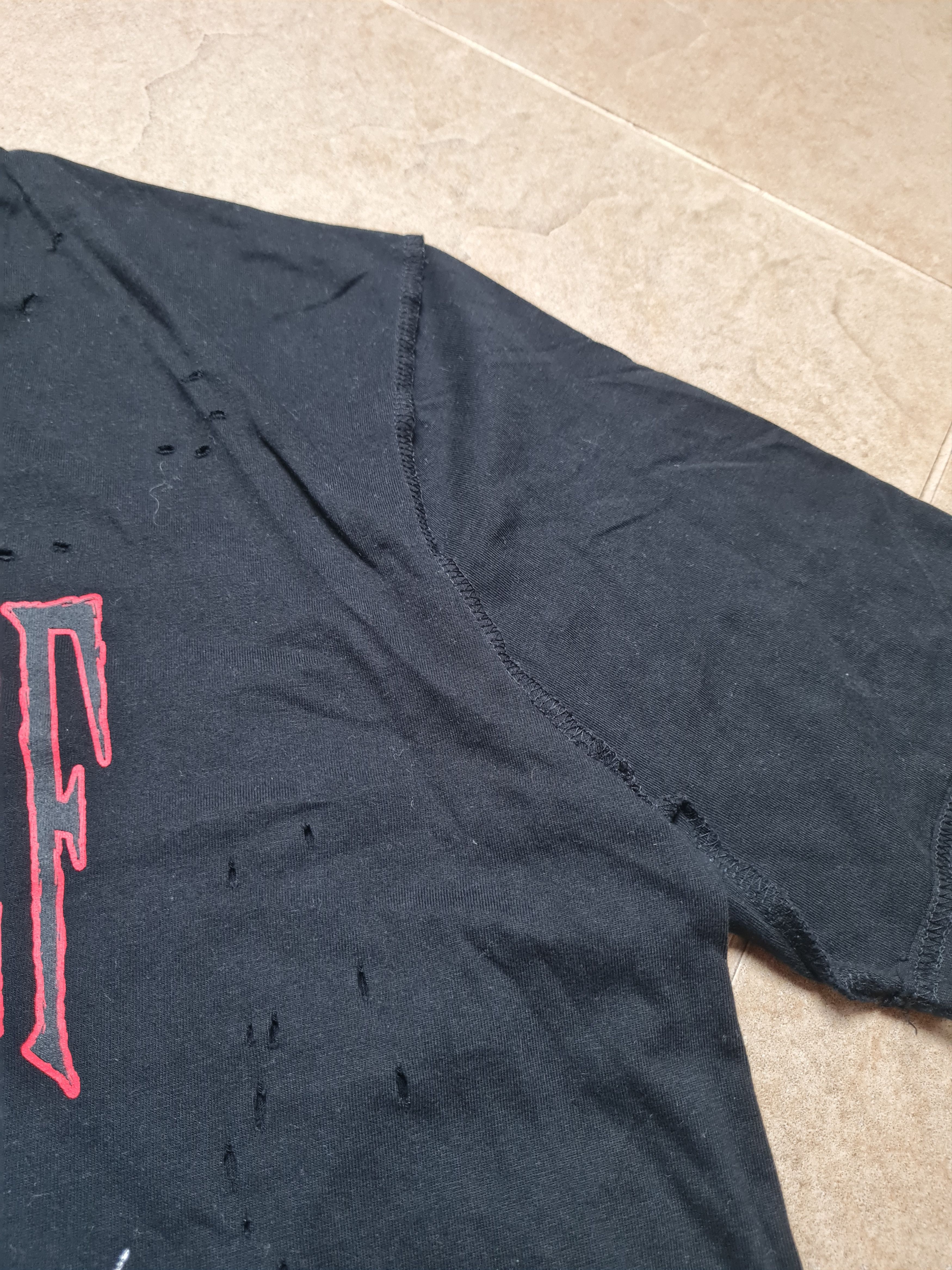 Dxpe Chef Dxpe Chef Distressed Tee Heavy Metal Skull Grunge Punk Goth Size US M / EU 48-50 / 2 - 15 Thumbnail