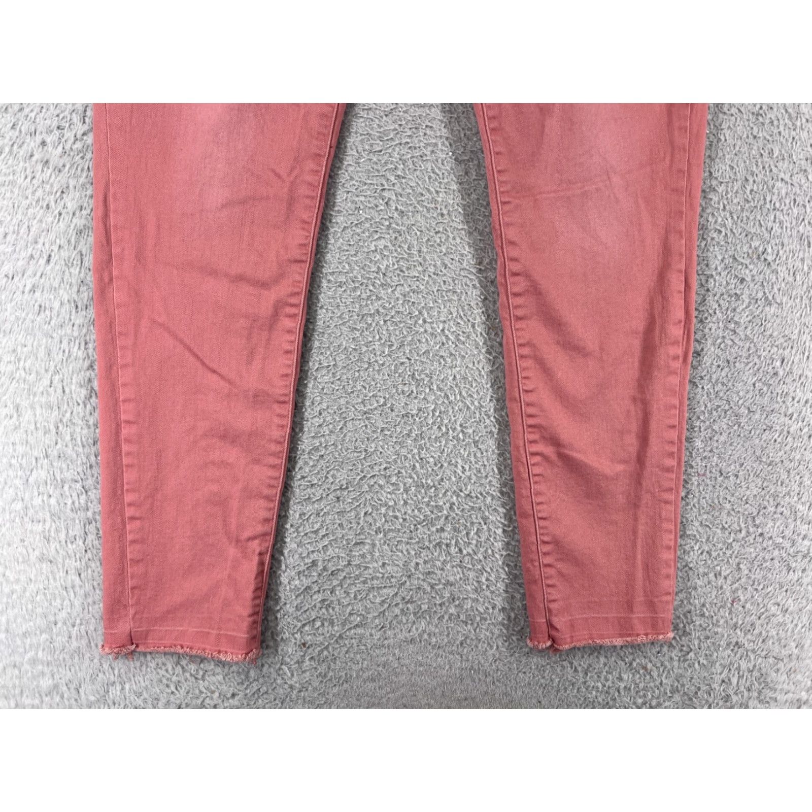 Vintage Seven7 Jeans Women Mid Rise Pink Denim 8 Regular Straight Tapered Cropped Cotton Stretch 5-Pocket Womens Jeans Size 30" / US 8 / IT 44 - 5 Thumbnail