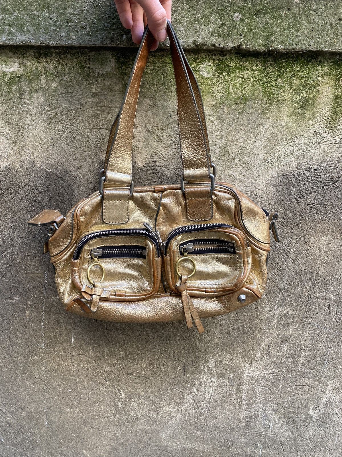 バッグ Vintage Chloe Leather Shoulder Bag y2k Chloe Vintage Buckle Shoulder Bag Review - YouTube