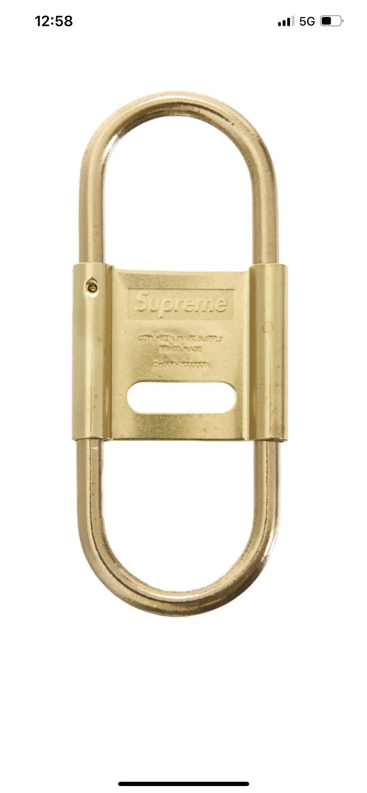 Supreme Supreme CDW Delta Carabiner Size ONE SIZE - 2 Thumbnail