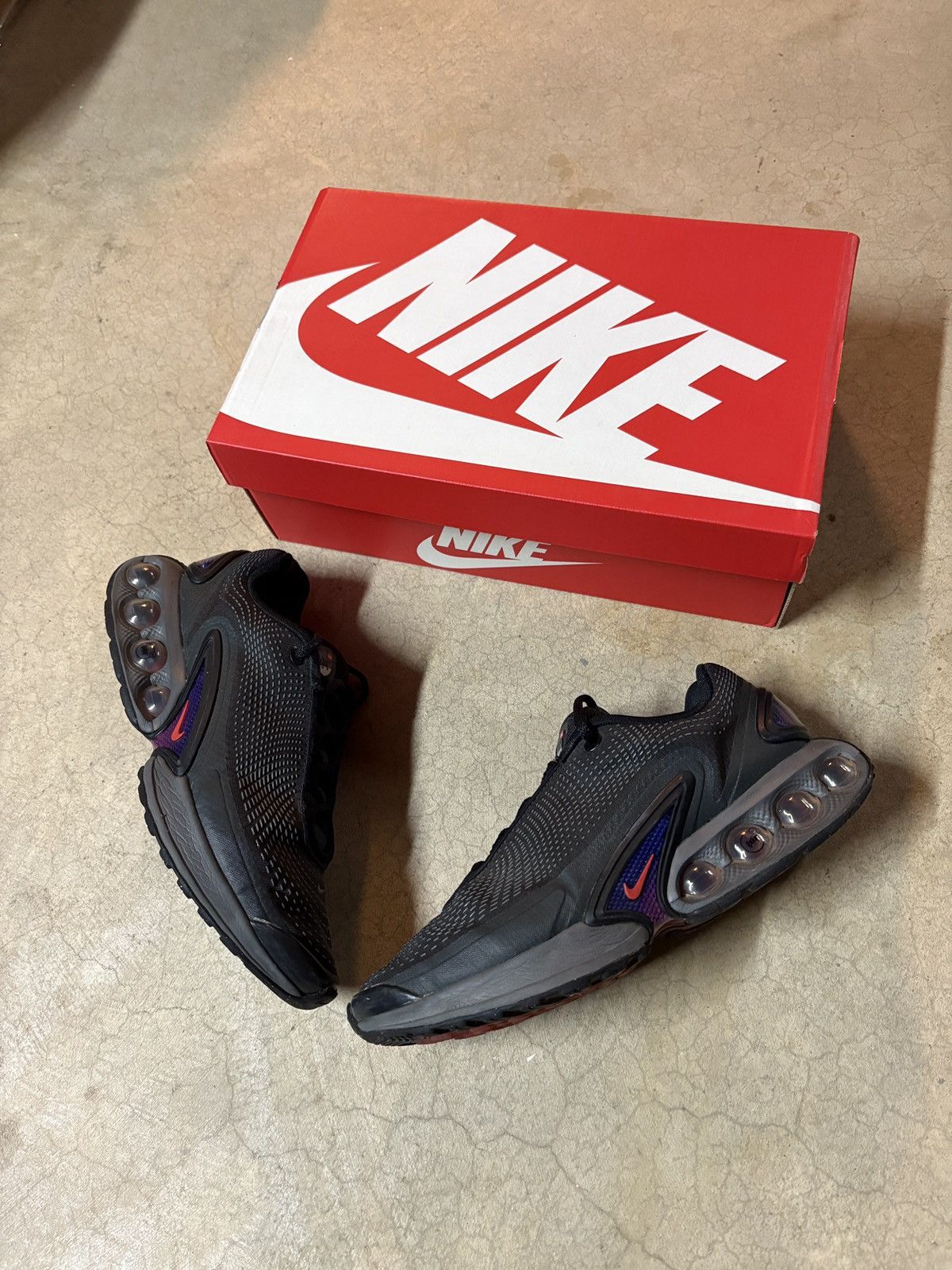 Nike Size 8 - Nike Air Max DN All Night Black DV3337-008 Size US 8 / EU 41 - 1 Thumbnail