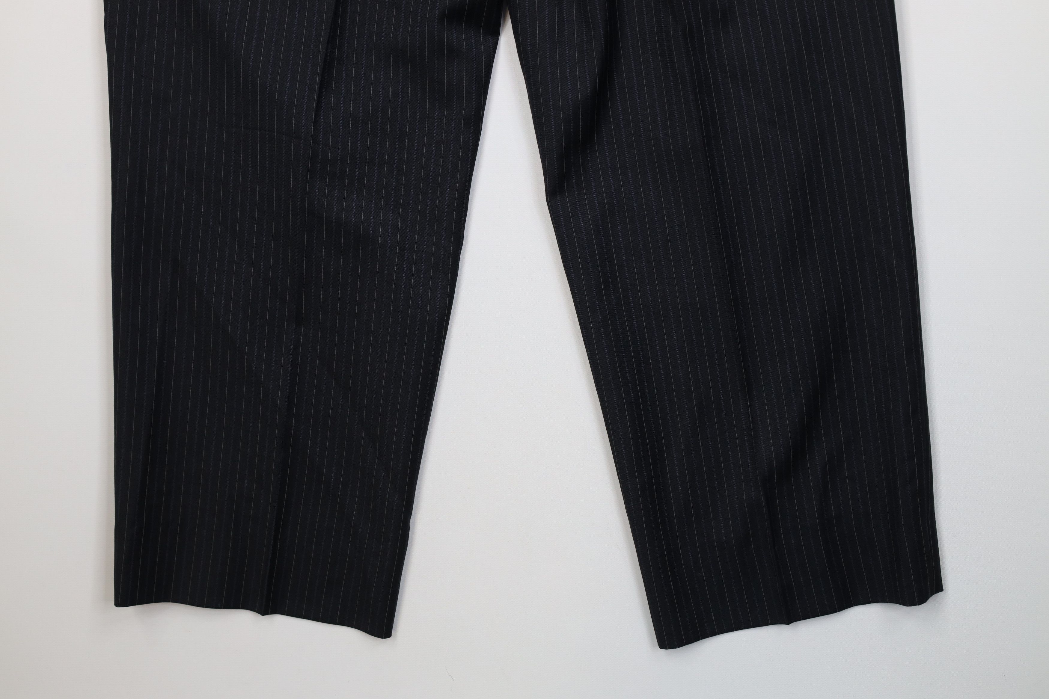 Vintage Vintage 90s Streetwear Wool Knit Wide Leg Chino Pants Size US 34 / EU 50 - 13 Thumbnail