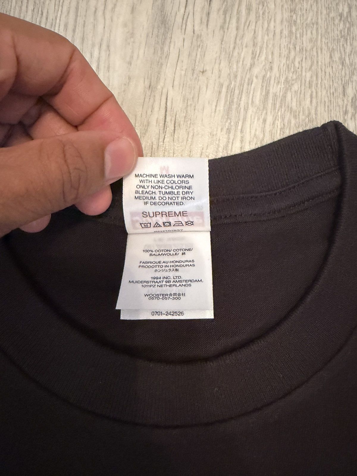 Supreme Supreme SS26 Origami Tee Black - Size M Size US M / EU 48-50 / 2 - 5 Thumbnail