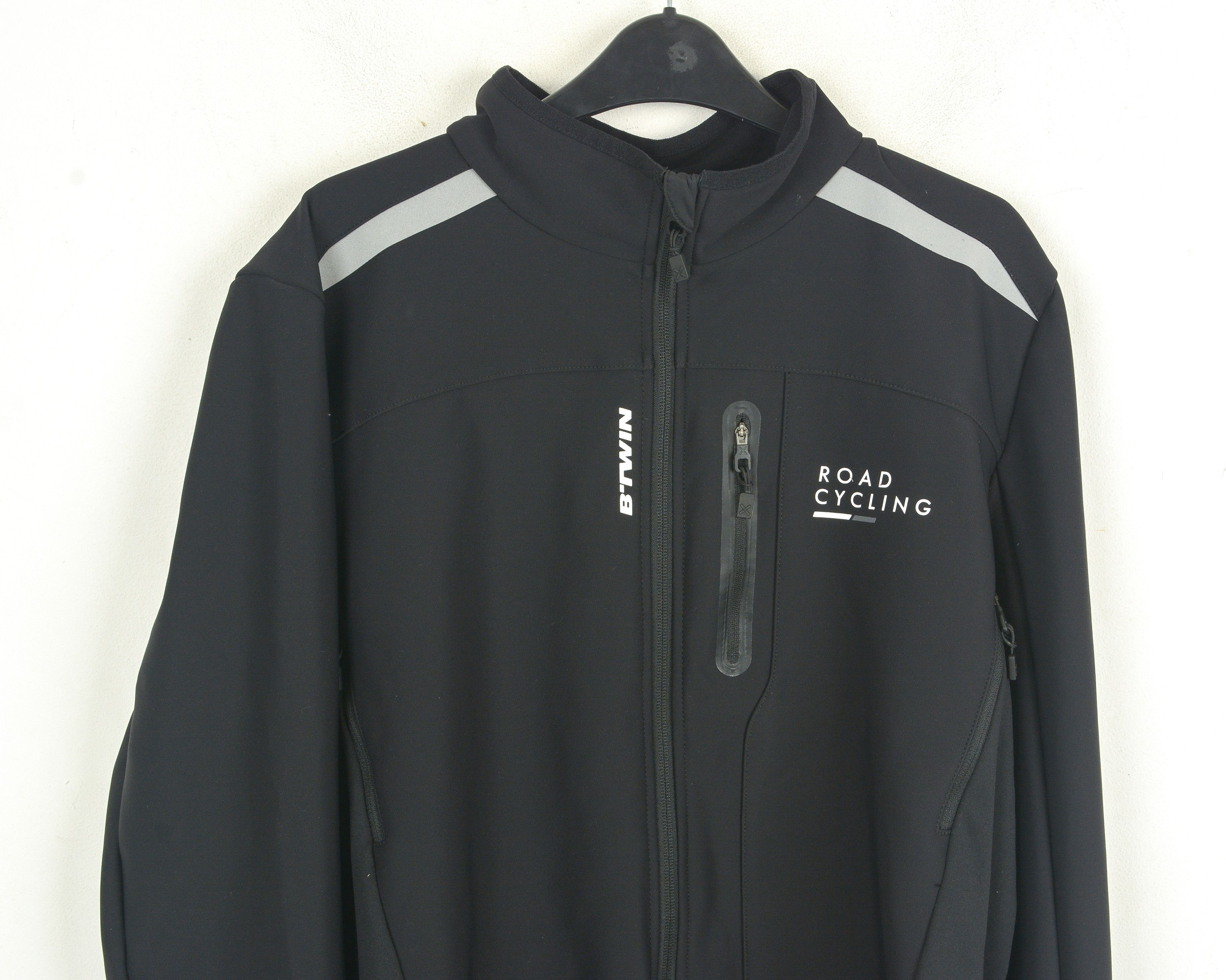 Other BTwin Road Cycling Men L Softshell Jacket Biking Jumper MTB Size US L / EU 52-54 / 3 - 3 Thumbnail