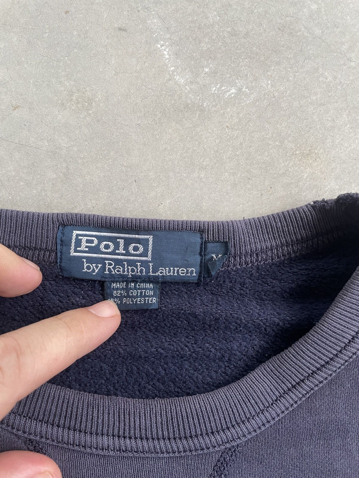 Polo Ralph Lauren × Ralph Lauren VINTAGE POLO RALPH LAUREN 67 DISTRESSED SWEATSHIRT Size US M / EU 48-50 / 2 - 4 Thumbnail