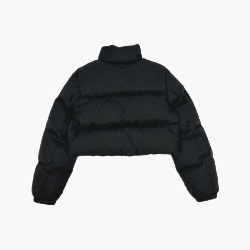 Prada Prada Black Zip Cropped Long Sleeve Jacket-2506 Size US S / EU 44-46 / 1 - 5 Thumbnail