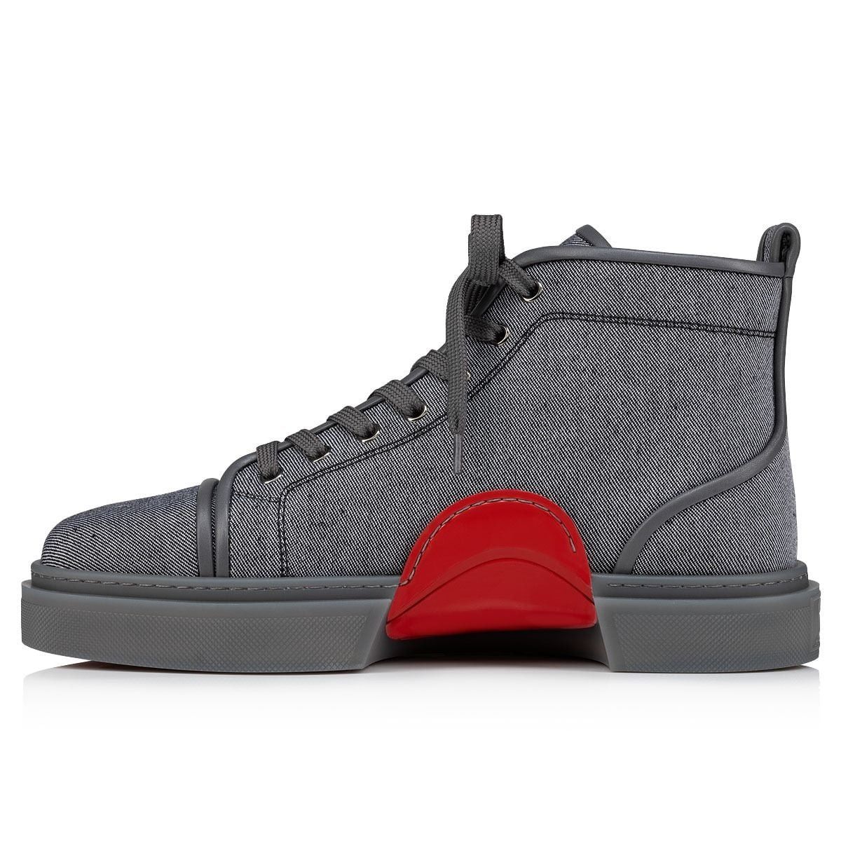 Christian Louboutin oc11z0126 Adolon Sneakers in Grey Size US 7 / EU 40 - 3 Thumbnail