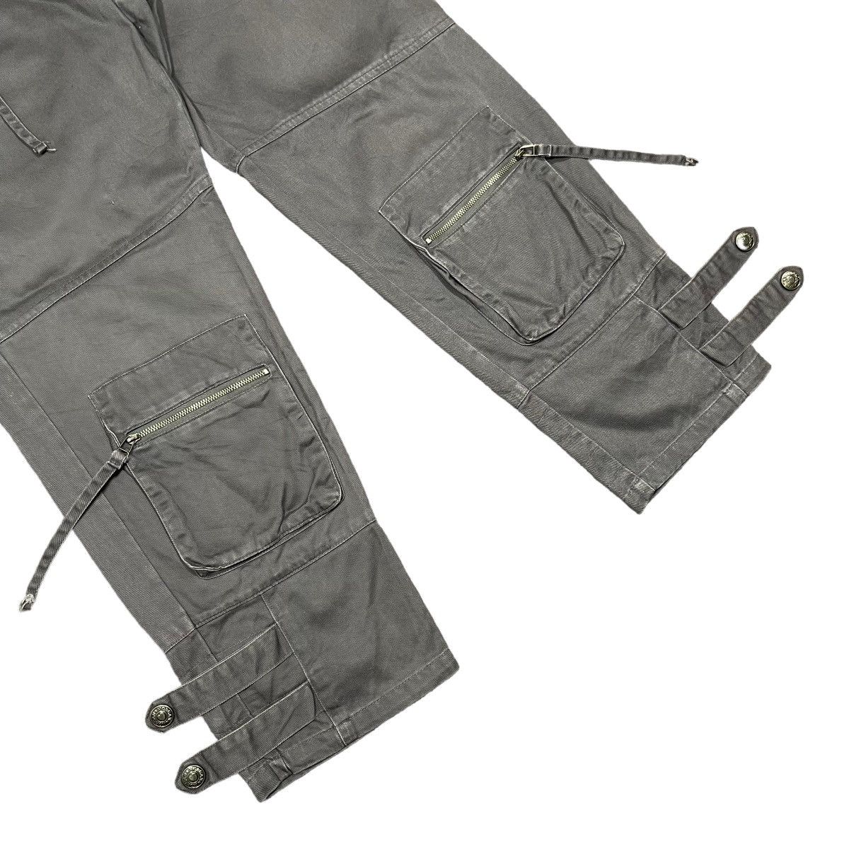 Morgan Homme Morgan Bondage Cargo Punk Pants Made In France Size US 28 / EU 44 - 2 Thumbnail