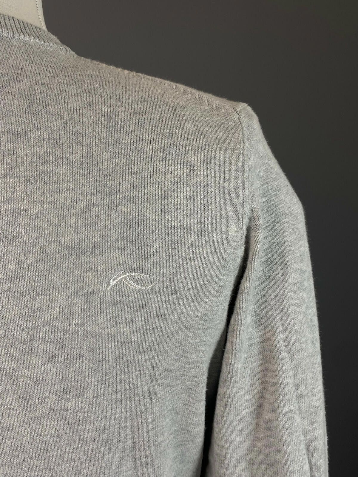 KJUS Ladies Kjus Gray Cotton Long Sleeve Sweater Size 40 / L Size L / US 10 / IT 46 - 8 Thumbnail