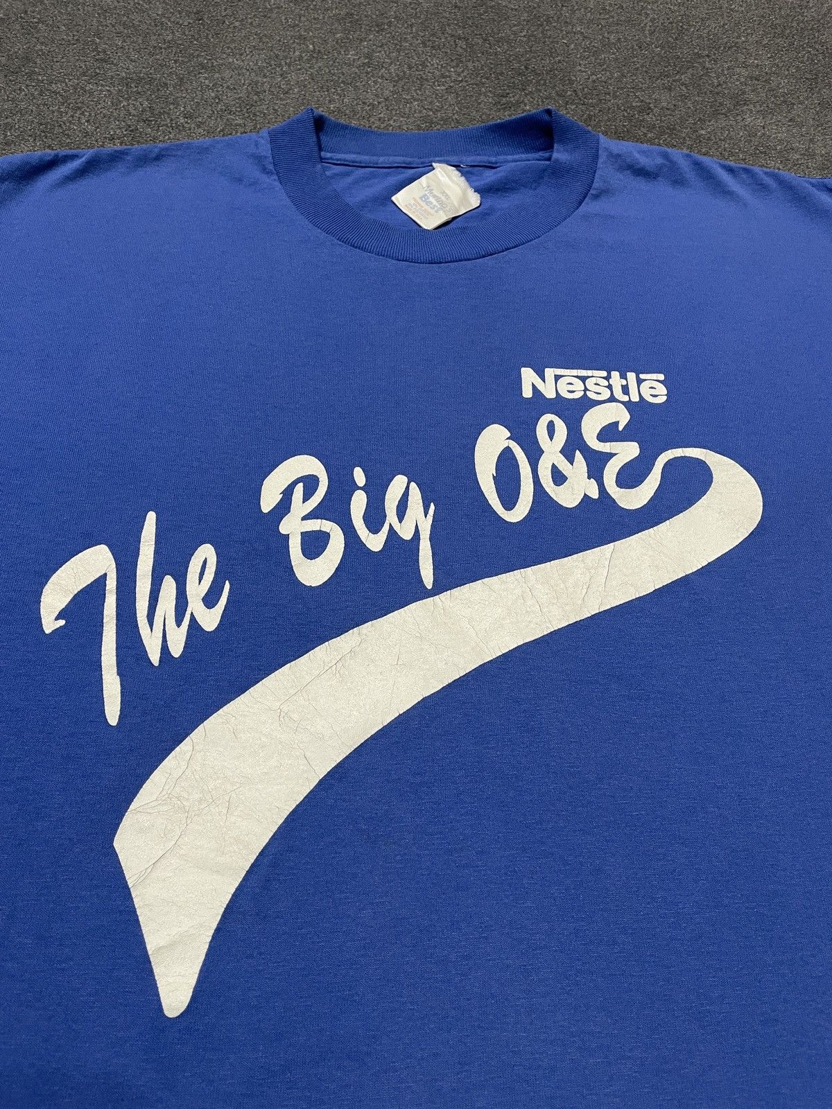 Vintage Vintage T-shirt 1990s Company Nestle Promo The Big & O Size US XL / EU 56 / 4 - 2 Thumbnail