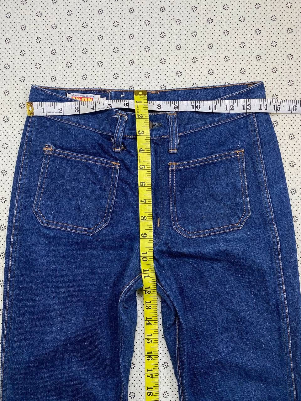 Big John × Vintage Vintage Rockabilly Flare Denim Pant By Big John Size US 28 / EU 44 - 5 Thumbnail