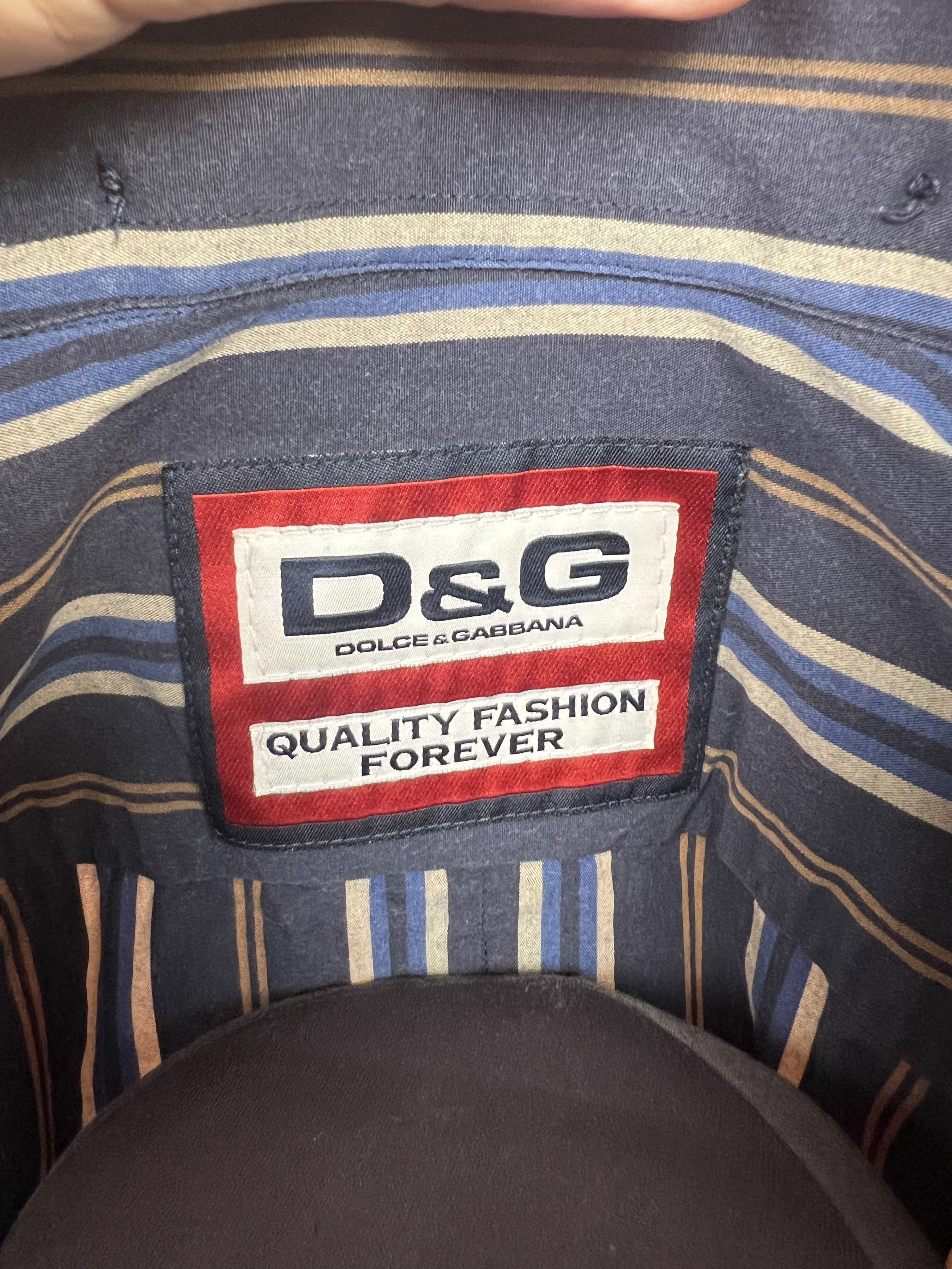 Dolce & Gabbana Dolce & Gabbana shirt button ups luxury designer Size US S / EU 44-46 / 1 - 10 Thumbnail