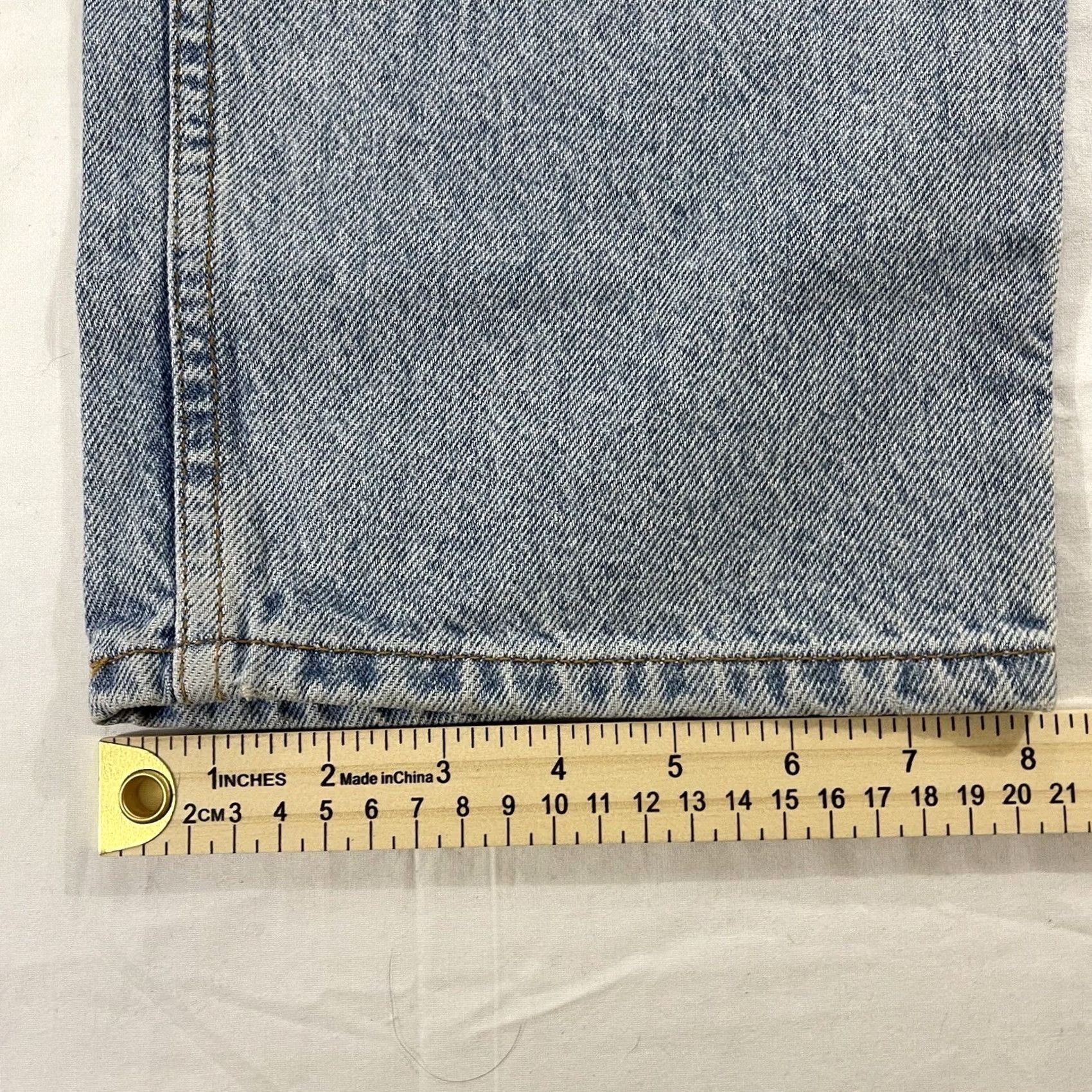 Levi's VINTAGE Levi's 505 Jeans Denim Blue 40x30 Regular Straight 90s Retro Classic Mens Size US 40 / EU 56 - 4 Thumbnail