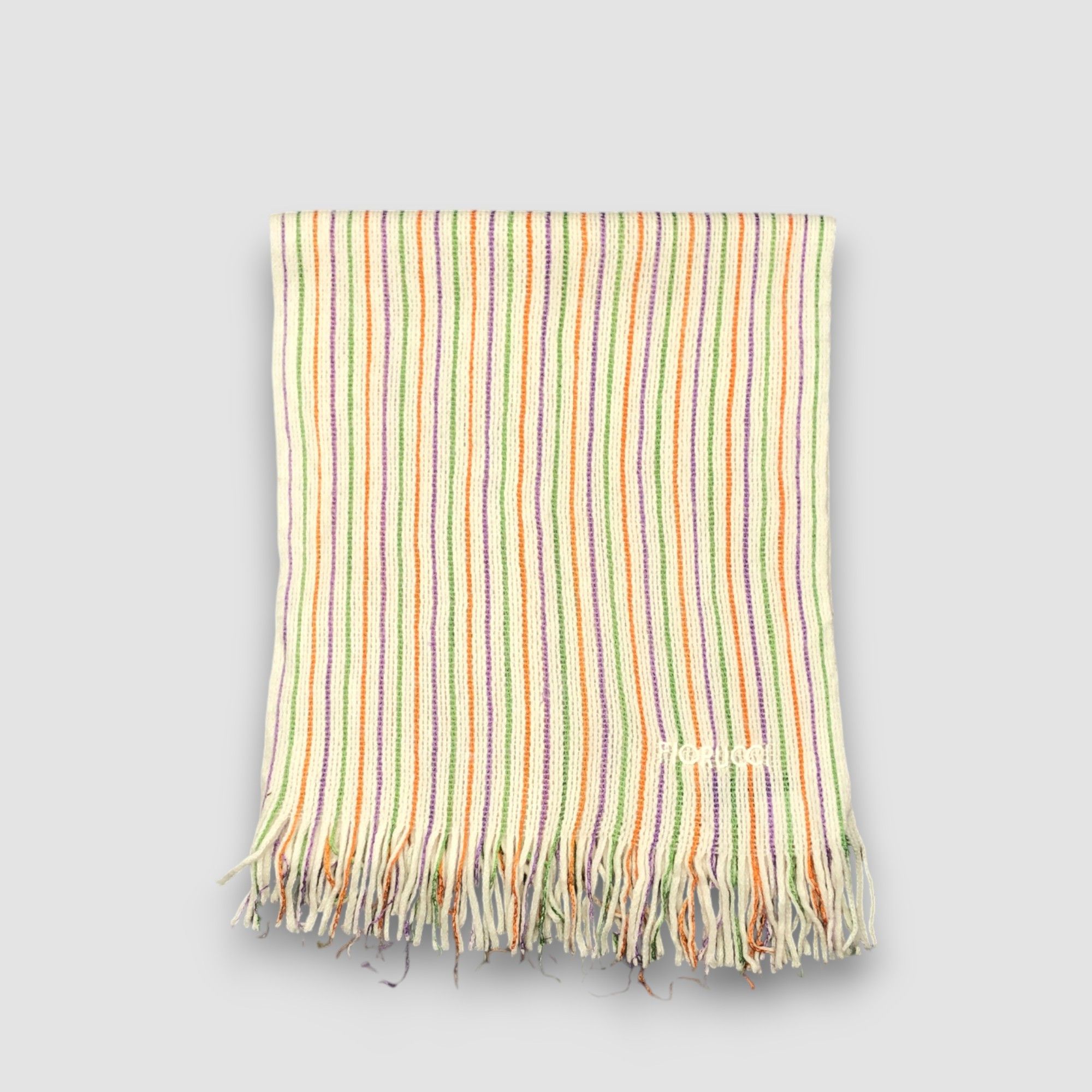 Fiorucci Vintage Fiorucci Scarf Muffler Wool Ribbed Knit Scarves Size ONE SIZE - 2 Thumbnail