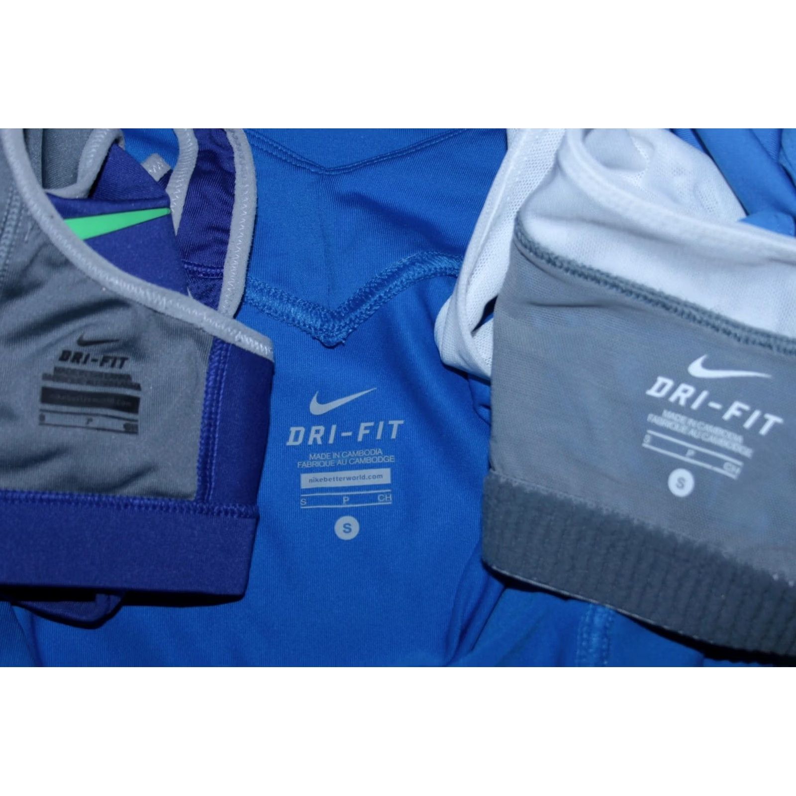 Nike Nike Sports bra top shirt S set of 3 Womens Size S / US 4 / IT 40 - 6 Thumbnail