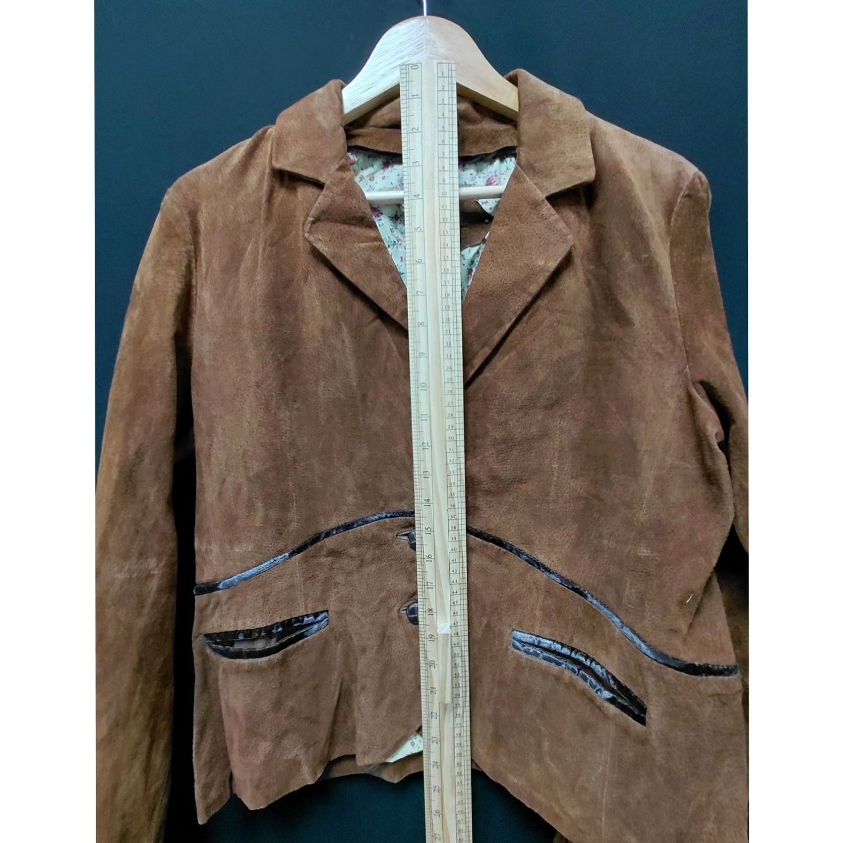 Vintage Wilsons Leather Jacket Brown Solid Long Sleeve Women Size L Size L / US 10 / IT 46 - 7 Thumbnail