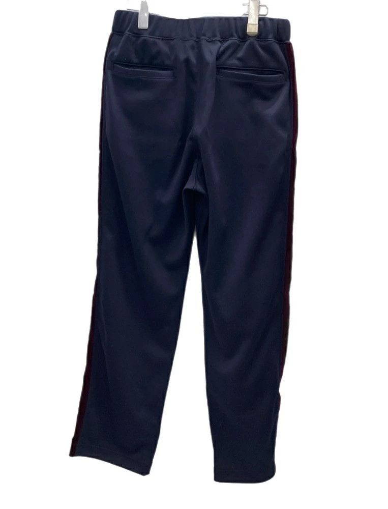 Comme des Garcons Homme Easy Pant Sideline Track Pant Jersey Cotton Polyester Navy Size US 27 - 2 Thumbnail