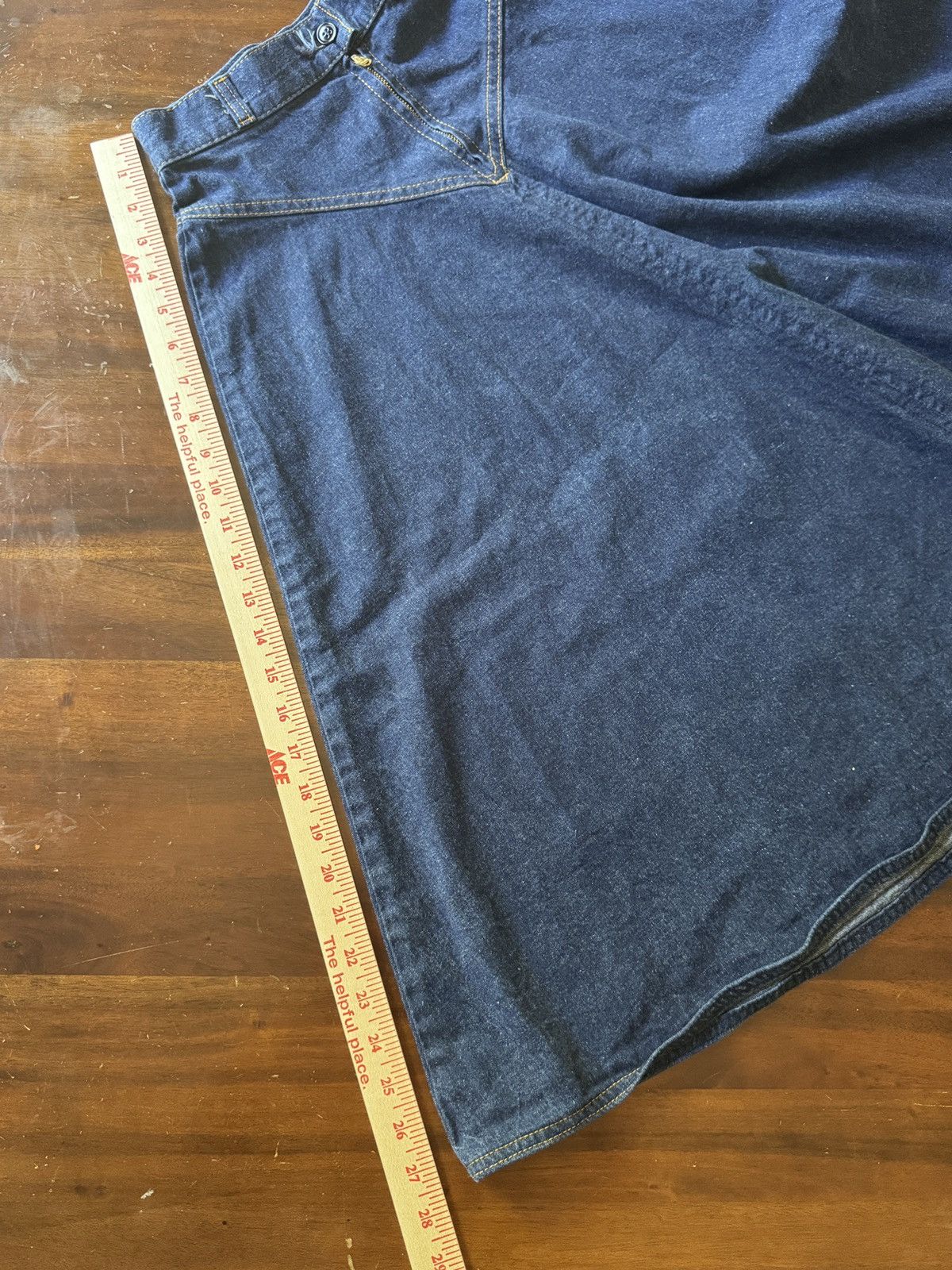 Levi's Vintage Clothing Levi’s Orange Tab Flared Denim Skirt Size 25" / US 0 / IT 36 - 13 Thumbnail