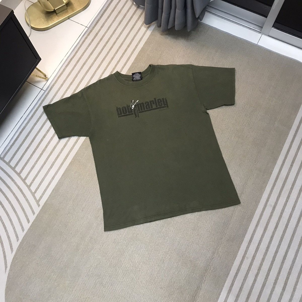 Band Tees × Vintage Y2k BOB MARLEY 2000s RARE TEE Size US L / EU 52-54 / 3 - 1 Thumbnail