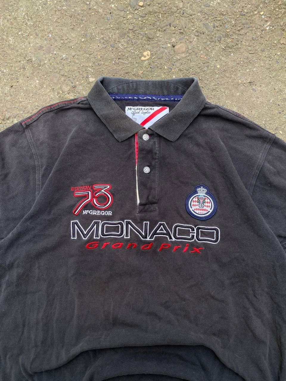 Japanese Brand × Vintage Monaco Polo Ralph Lauren style racing jersey polo Size US L / EU 52-54 / 3 - 5 Thumbnail
