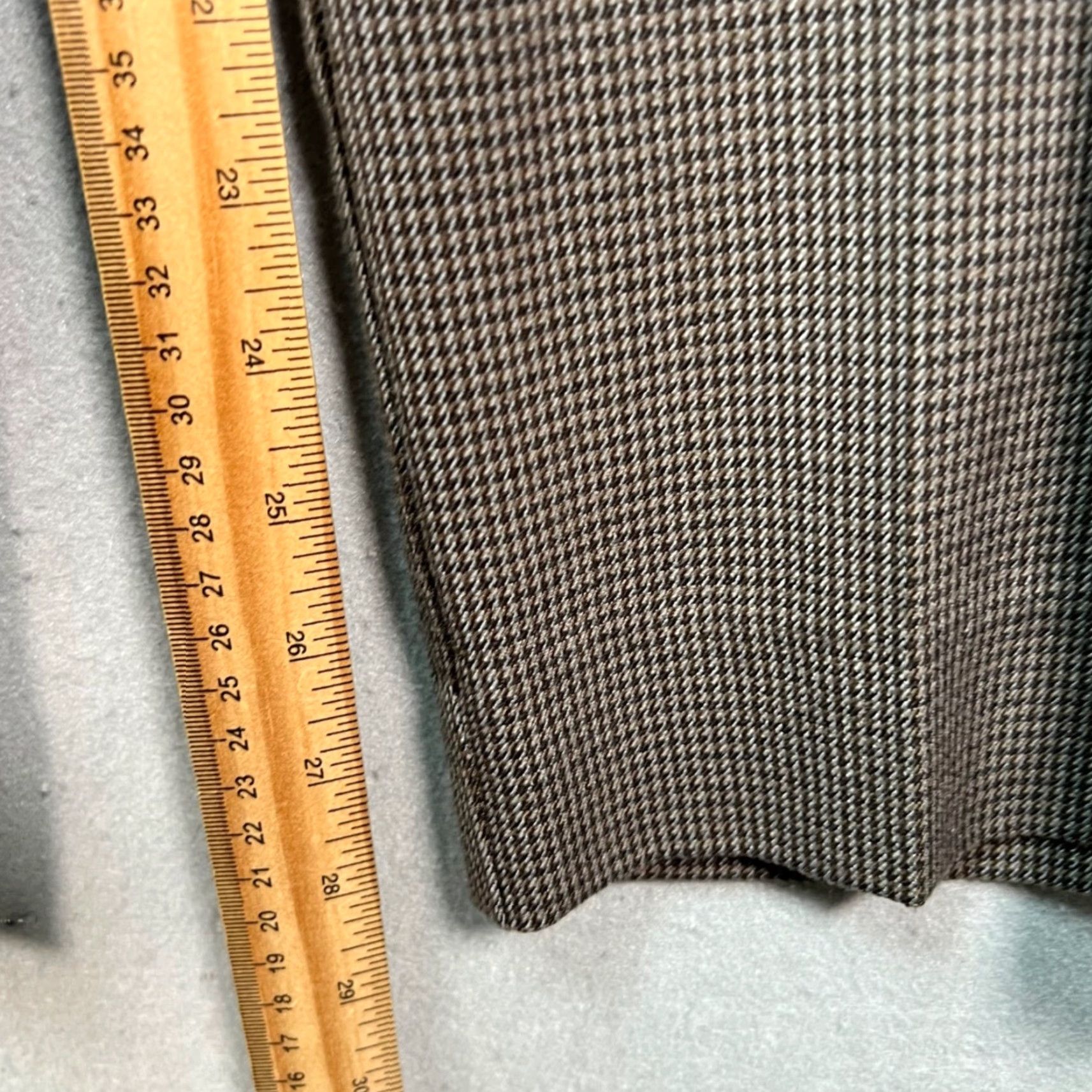 Abercrombie & Fitch Abercrombie & Fitch Mens Dress Pants 34 x 30 Brown Houndstooth Straight Pocket Slash Front Pleated Casual Lightweight 8/10 Vintage No N/A Size US 34 / EU 50 - 7 Thumbnail
