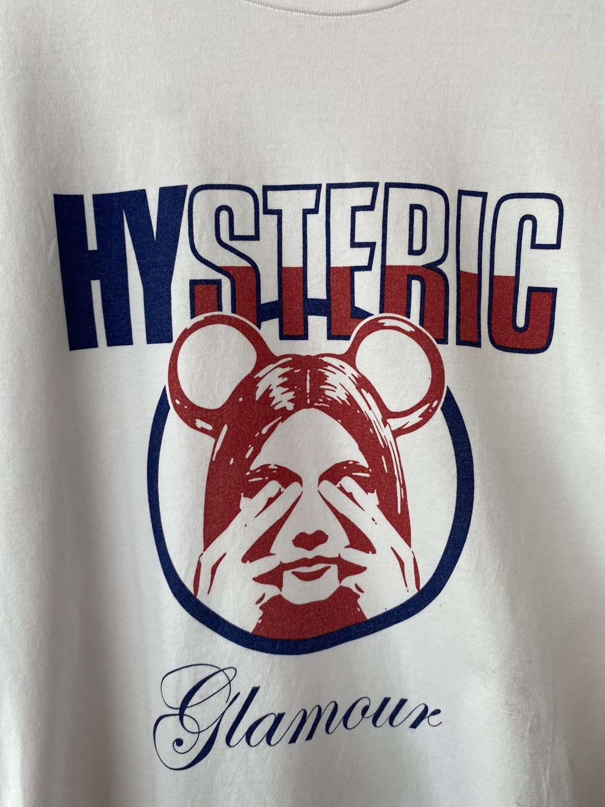 Hysteric Glamour Rare Vintage Hysteric Glamour X Medicom Toy Bearbrick Face Logo T-Shirt Size US M / EU 48-50 / 2 - 7 Thumbnail