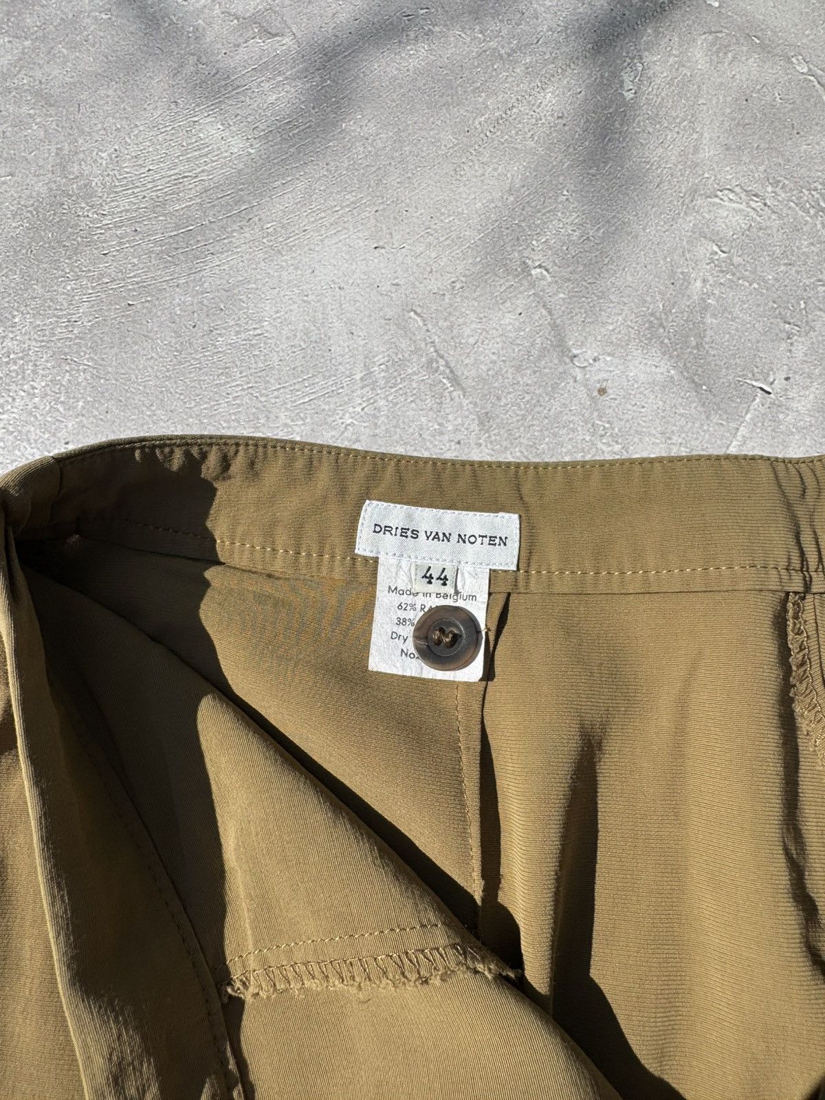 Dries Van Noten Vintage Dries Van Noten Woman's Rayon Baggy Pants Size 30" / US 8 / IT 44 - 8 Thumbnail