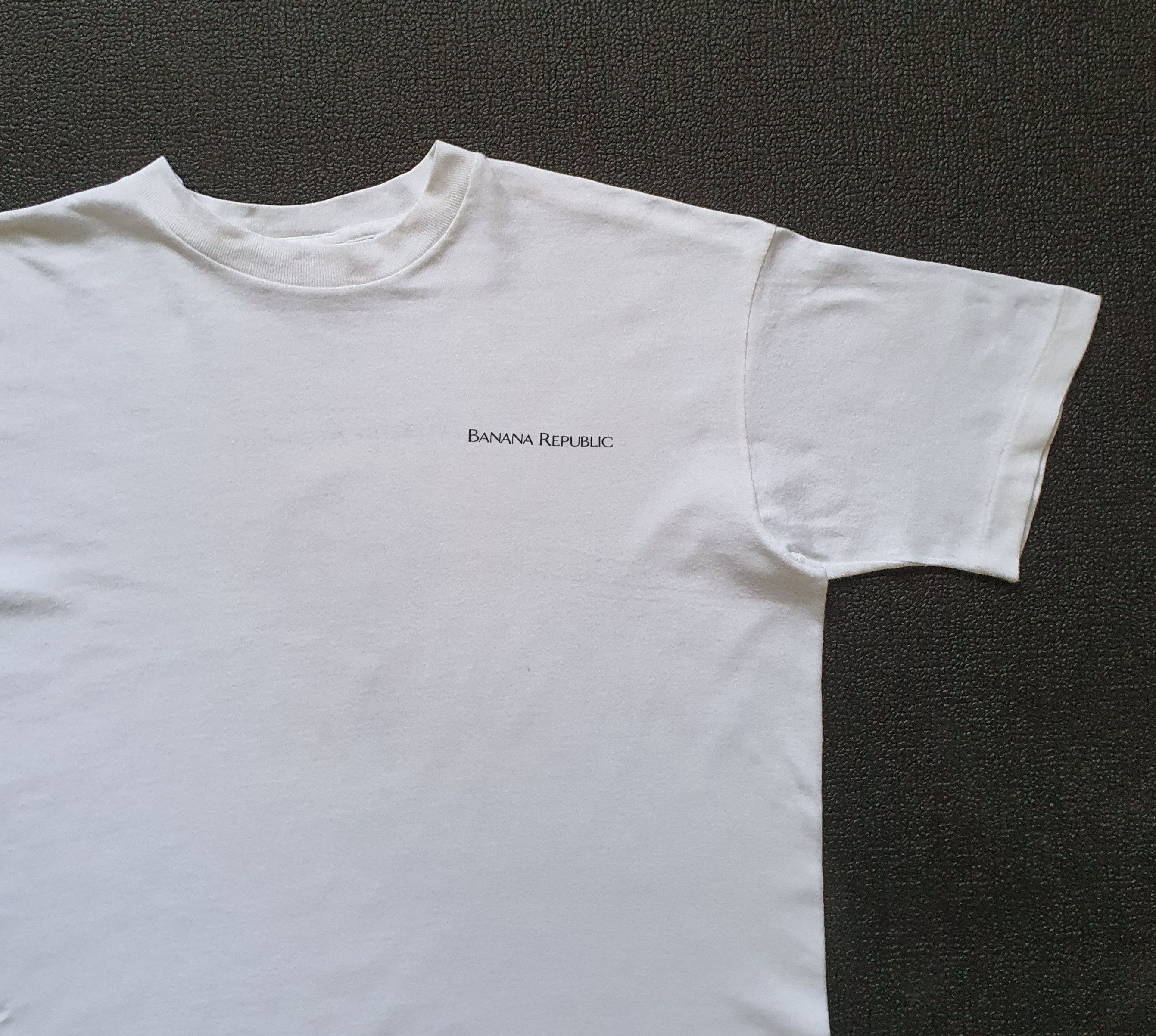 Banana Republic × Vintage BANANA REPUBLIC 1990s 90s Classic Logo T shirt size XS Size US XS / EU 42 / 0 - 5 Thumbnail