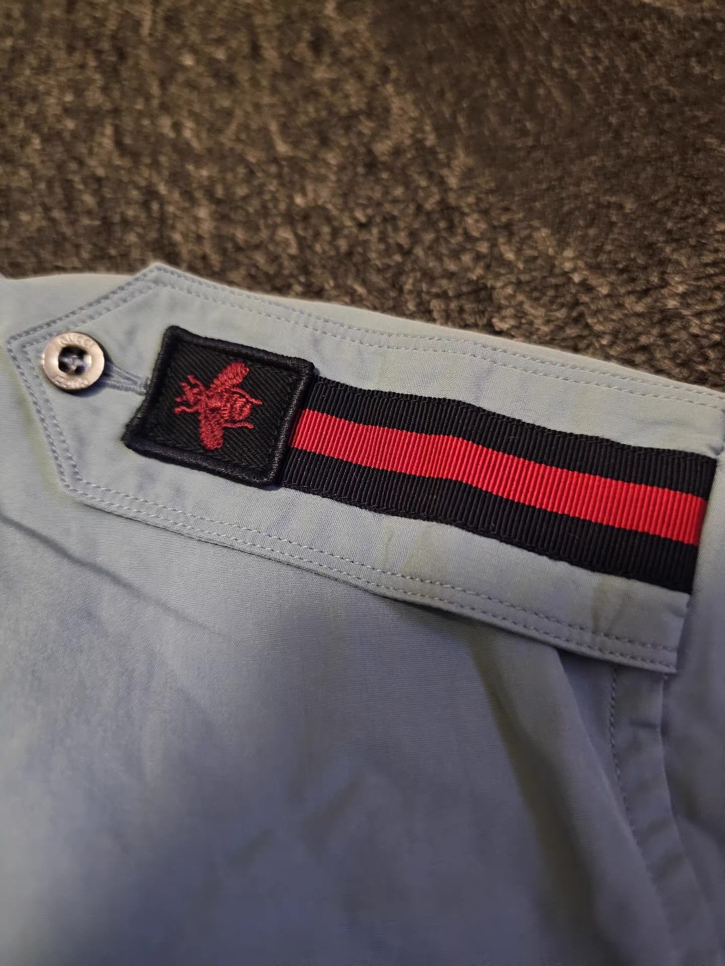 Gucci Gucci Epaulet Shirt, Size US M / EU 48-50 / 2 - 4 Thumbnail