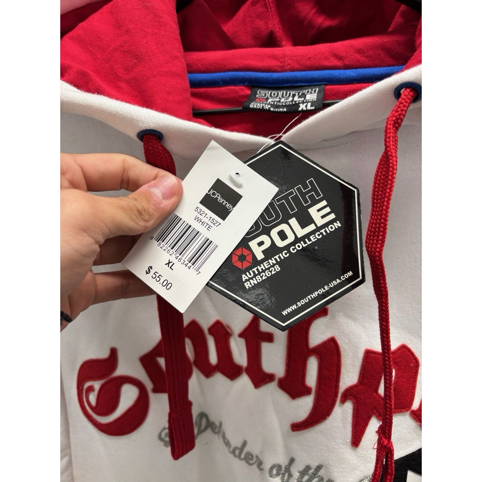 Vintage Vintage 90s Y2K South Pole Authentic Hoodie New With Tags XL Size US XL / EU 56 / 4 - 3 Thumbnail