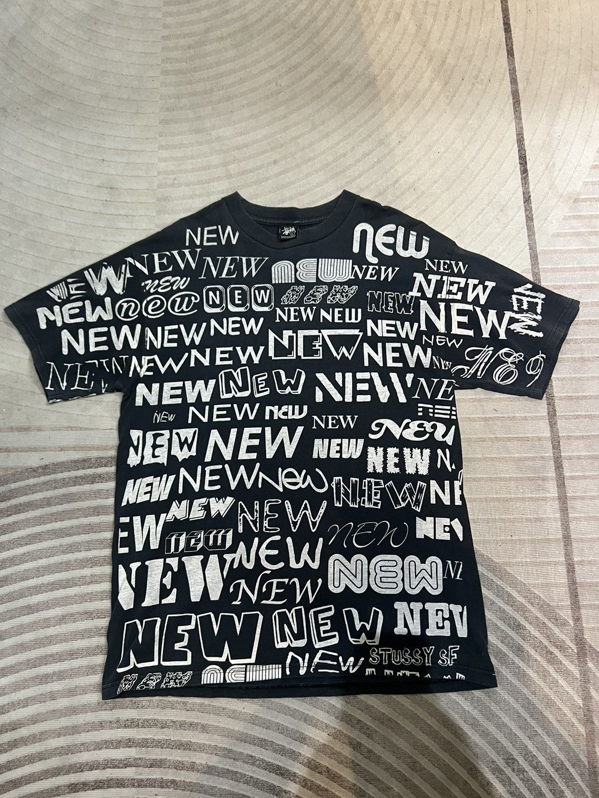 Stussy STUSSY MONOGRAM NEW RARE TEE Y2K Size US L / EU 52-54 / 3 - 1 Thumbnail