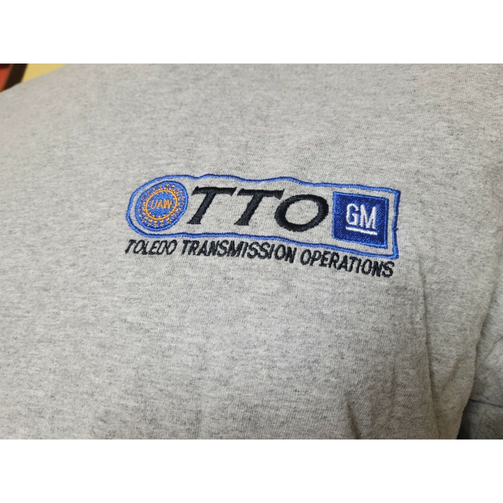 Vintage UAW United Autoworkers Union GM Toledo Transmission Operations T Shirt Large OH Size US L / EU 52-54 / 3 - 2 Thumbnail