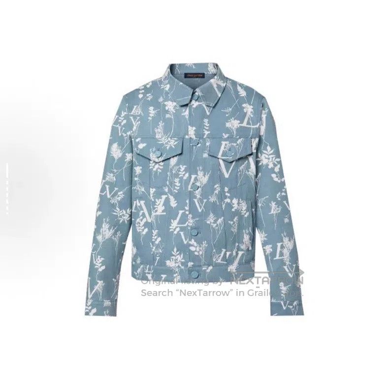 Louis Vuitton Louis Vuitton Plant monogrammed denim jacket Size US L / EU 52-54 / 3 - 6 Thumbnail