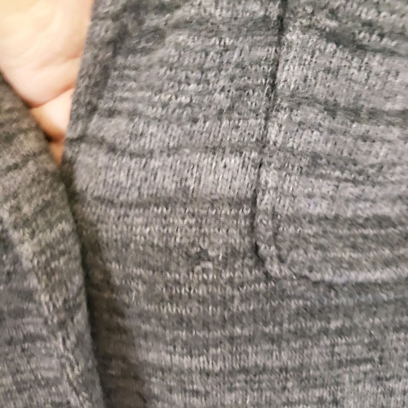 Vintage Woolrich Cardigan Sweater Wool Knit Heathered Gray Long Sleeve Crew Neck Pockets Vintage Womens M Wool Mix Size M / US 6-8 / IT 42-44 - 5 Thumbnail