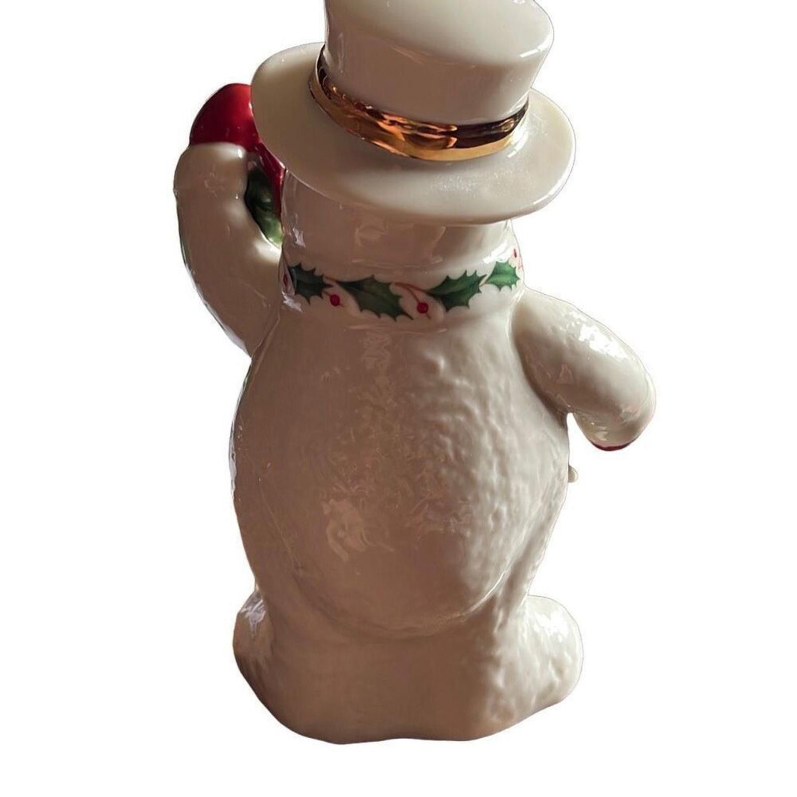 Designer Lenox Merry mistletoe snow man Size ONE SIZE - 3 Thumbnail