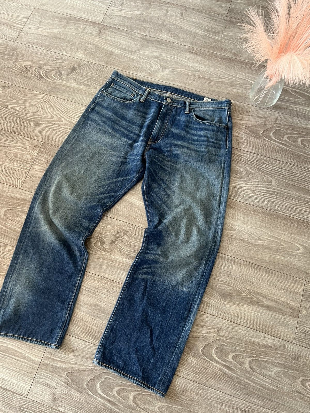Levi's × Levi's Vintage Clothing ‼️Vintage Levis 504 White Oak Cone Denim Pants‼️ Size US 36 / EU 52 - 10 Thumbnail