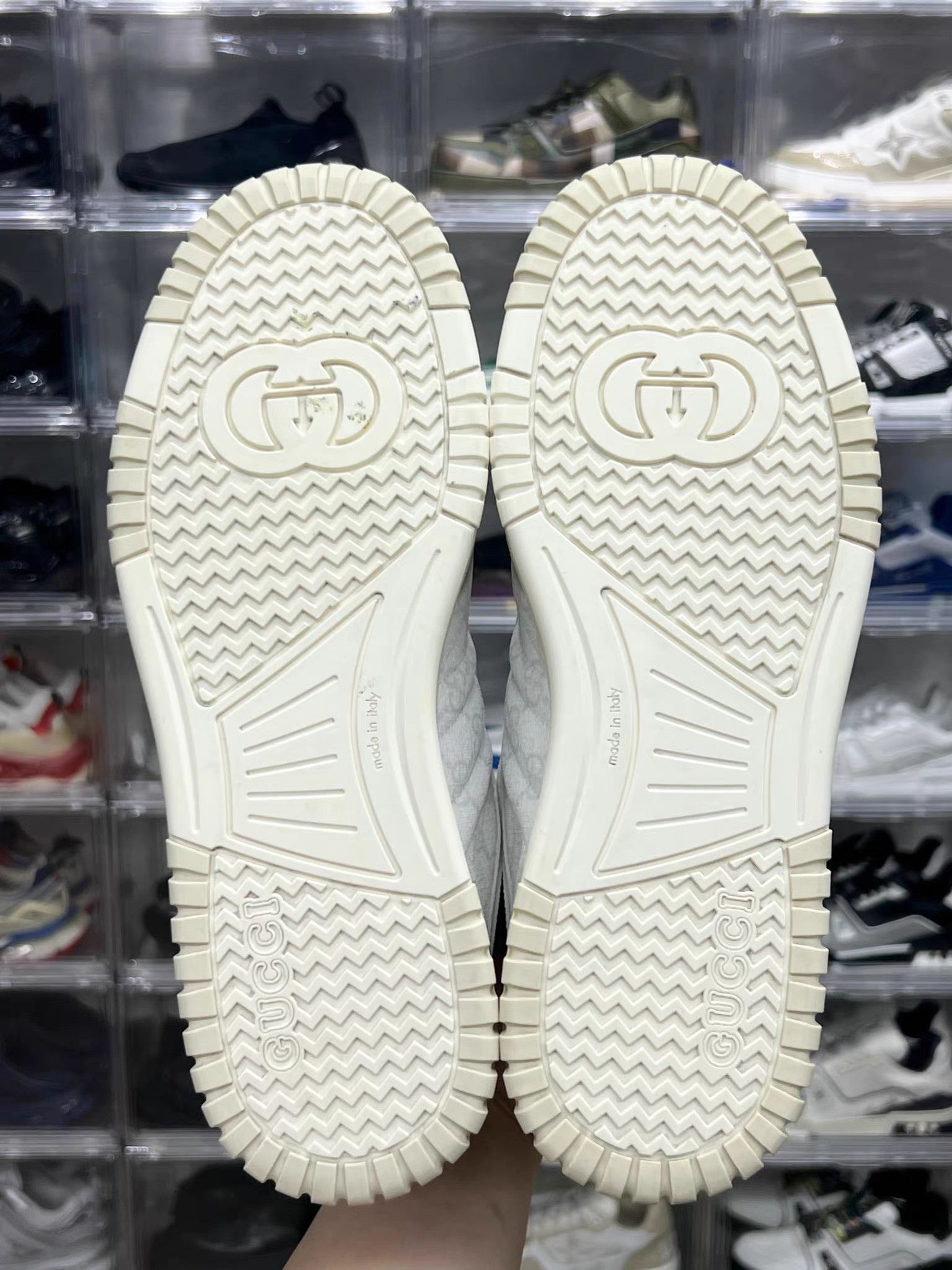 Gucci GUCCI Re-Web All-Over Print White K15 Size US 10 / EU 43 - 8 Thumbnail