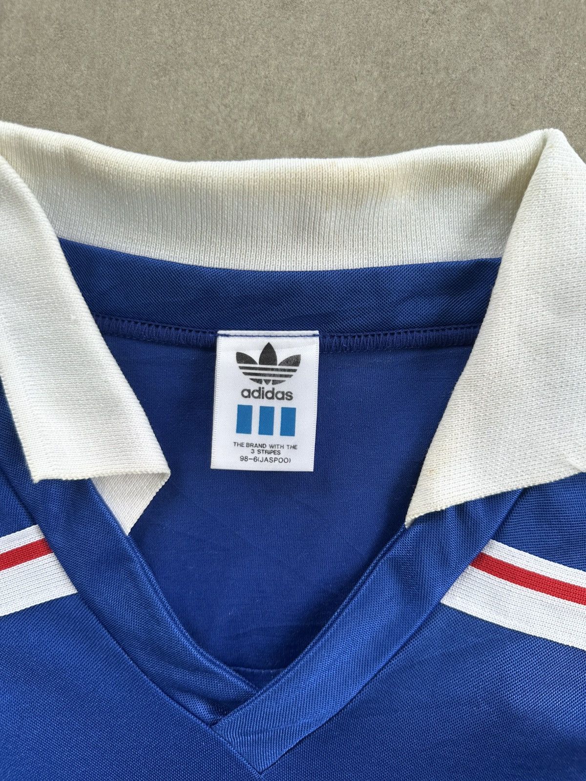 Adidas × Vintage VINTAGE ADIDAS JERSEY FRANCE 85-90 HOME JERSEY Size US L / EU 52-54 / 3 - 2 Thumbnail