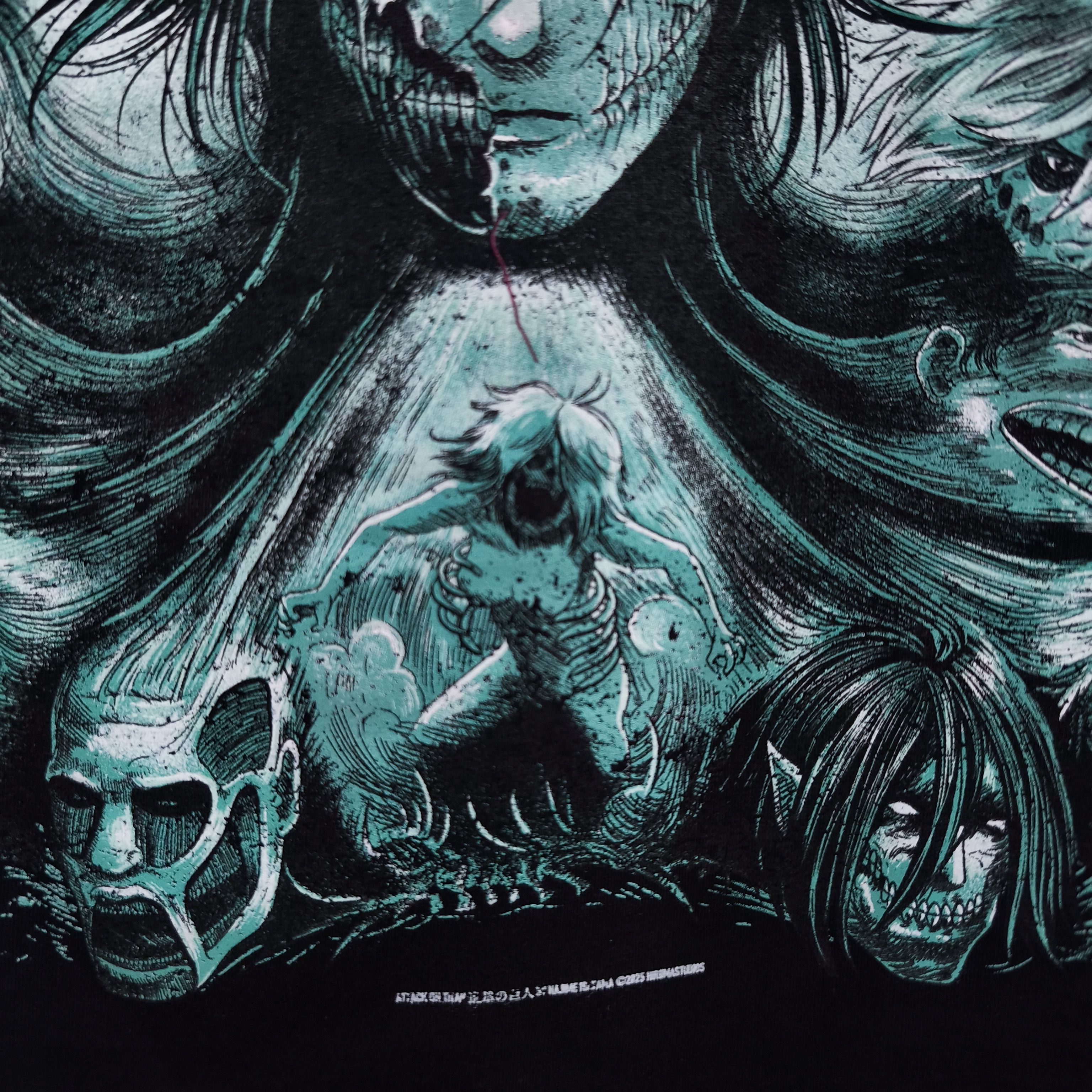 Anime Attack On Titan Ruler Of The Walls T-shirt Size US XL / EU 56 / 4 - 8 Thumbnail