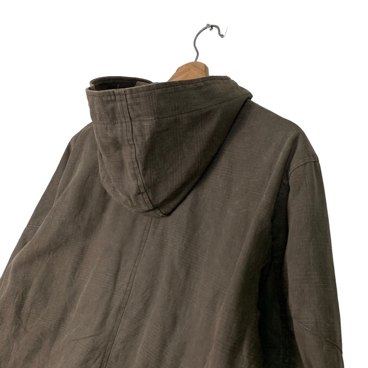 In The Attic IN THE ATTIC Brown Hoodie Jacket #0637-C29 Size US M / EU 48-50 / 2 - 8 Thumbnail