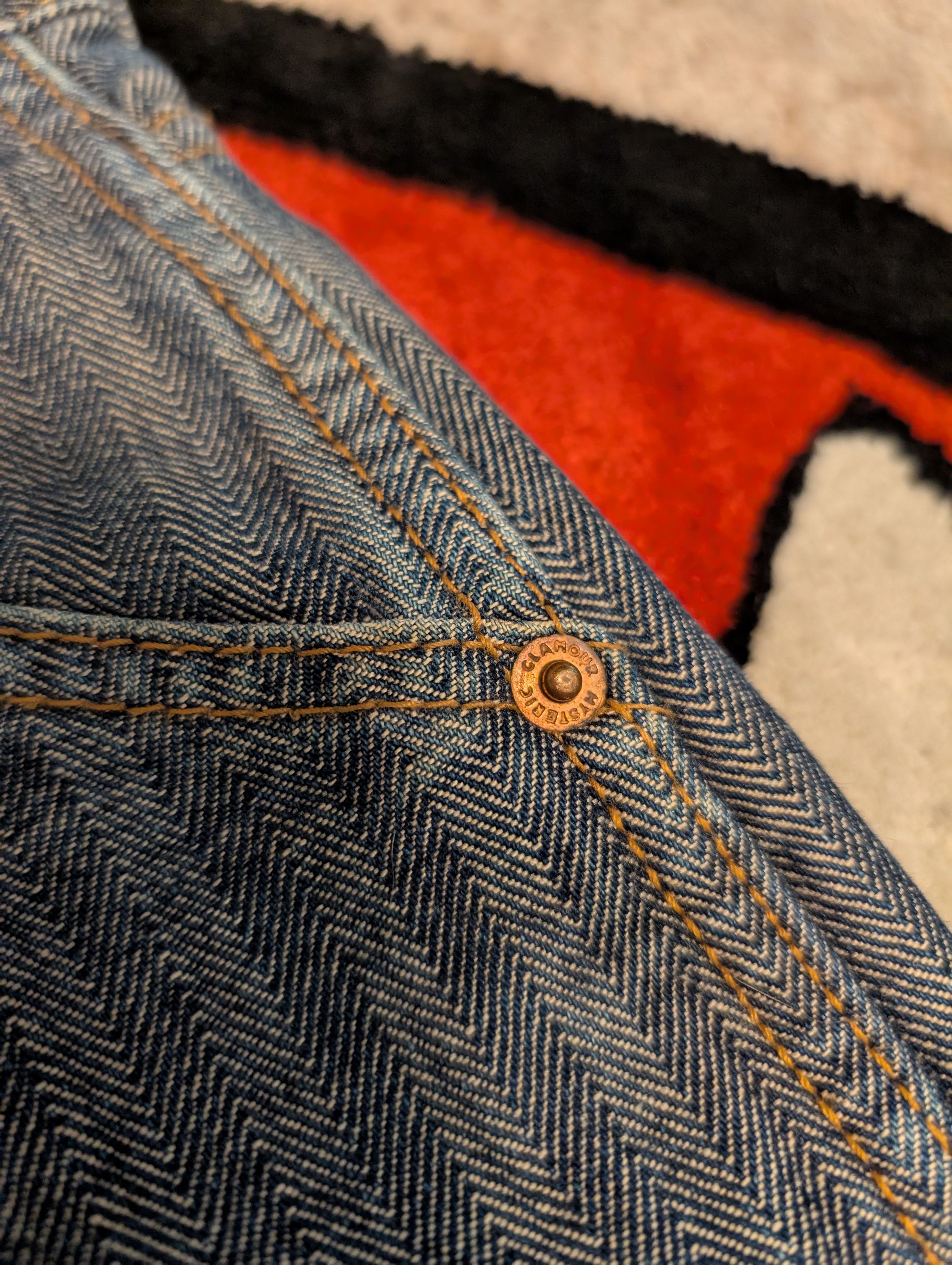 Hysteric Glamour Kinky Strap Jeans