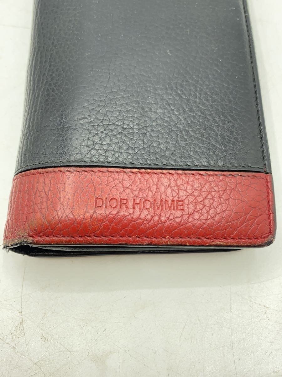 Dior Dior Homme Leather Long Wallet Black Size ONE SIZE - 3 Thumbnail