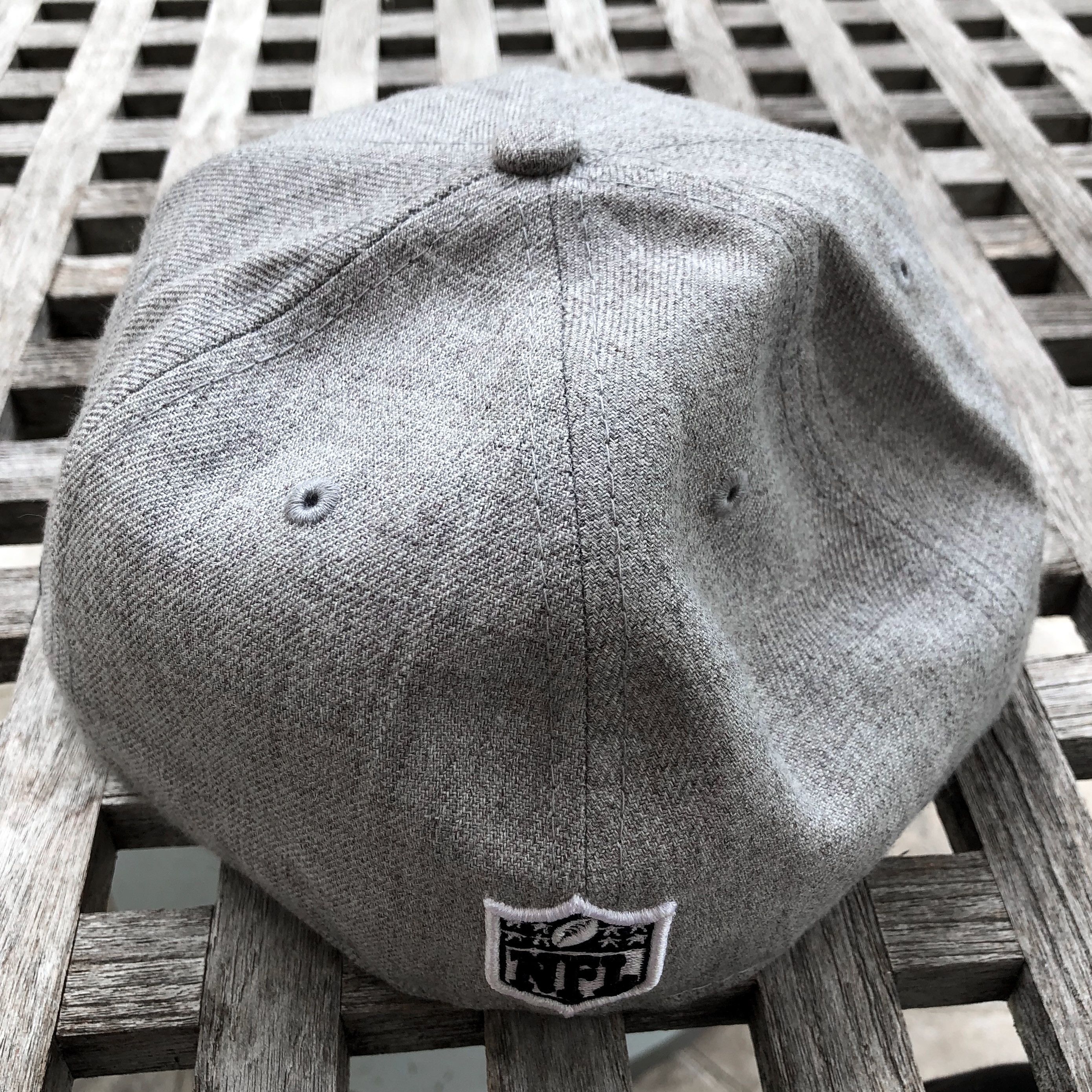 New Era Carolina Panthers Logo NFL 59FIFTY Heather Gray Hat 7 1/4 Size ONE SIZE - 3 Thumbnail