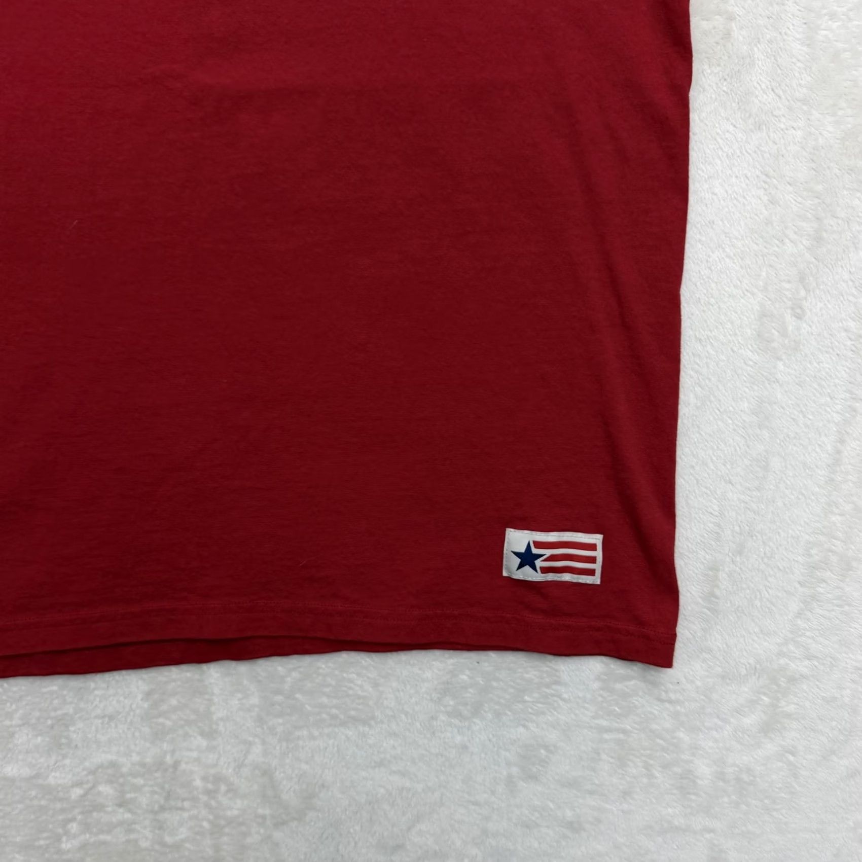 Vintage VINTAGE American Giant Shirt Mens Large Red American Made Flag Graphic Tee USA Patriotic Size US L / EU 52-54 / 3 - 4 Thumbnail
