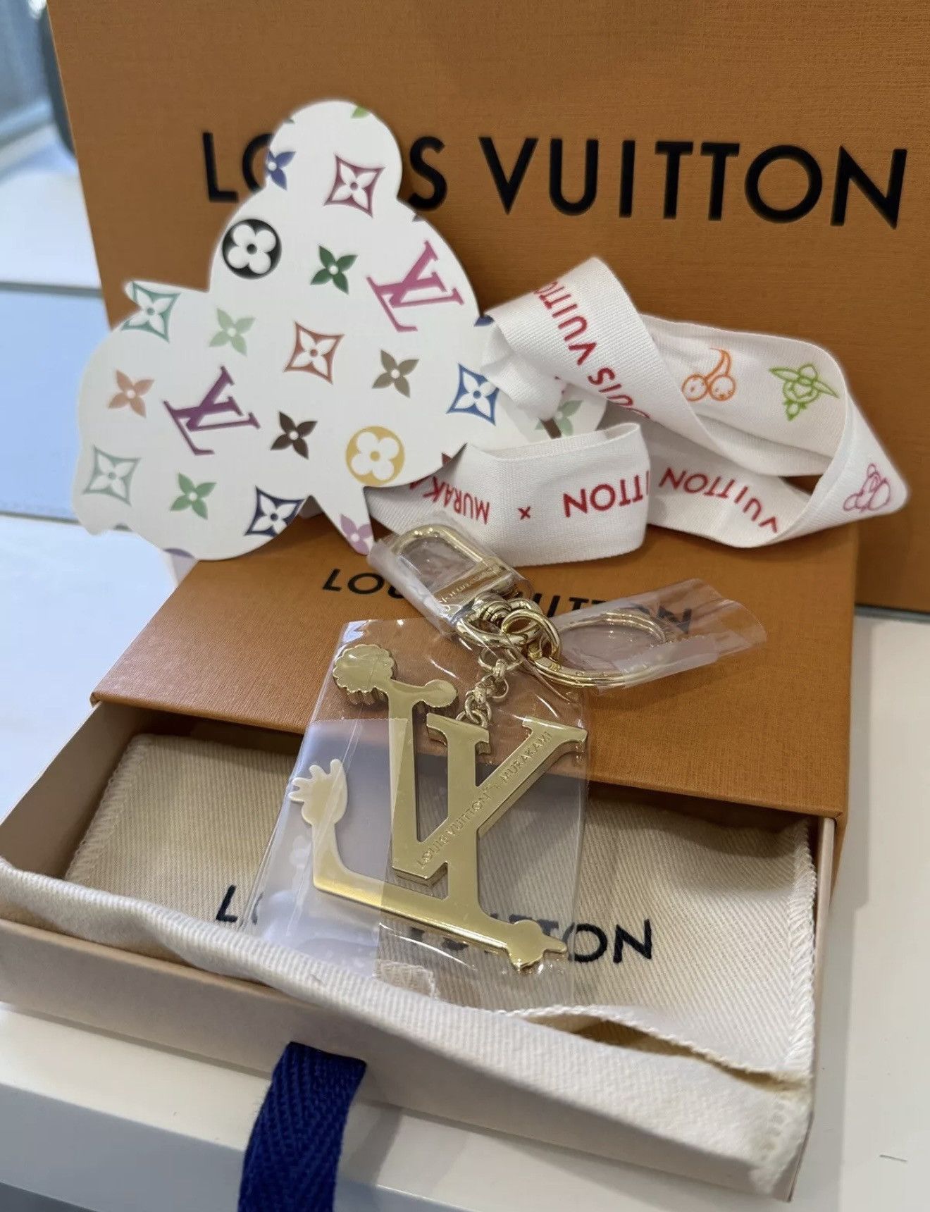 Louis Vuitton × Takashi Murakami Louis Vuitton x Takashi Murakami Keyring Size ONE SIZE - 2 Thumbnail