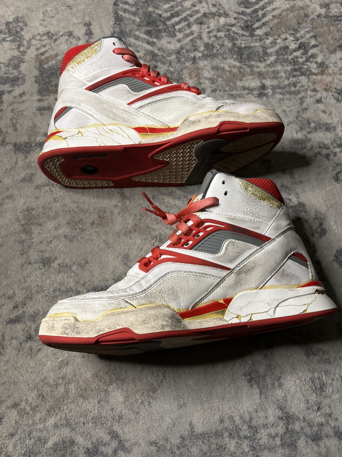 Maison Margiela × Reebok Maison Margiela Pump Tz Deadstock Hi Tops Size US 10 / EU 43 - 2 Thumbnail