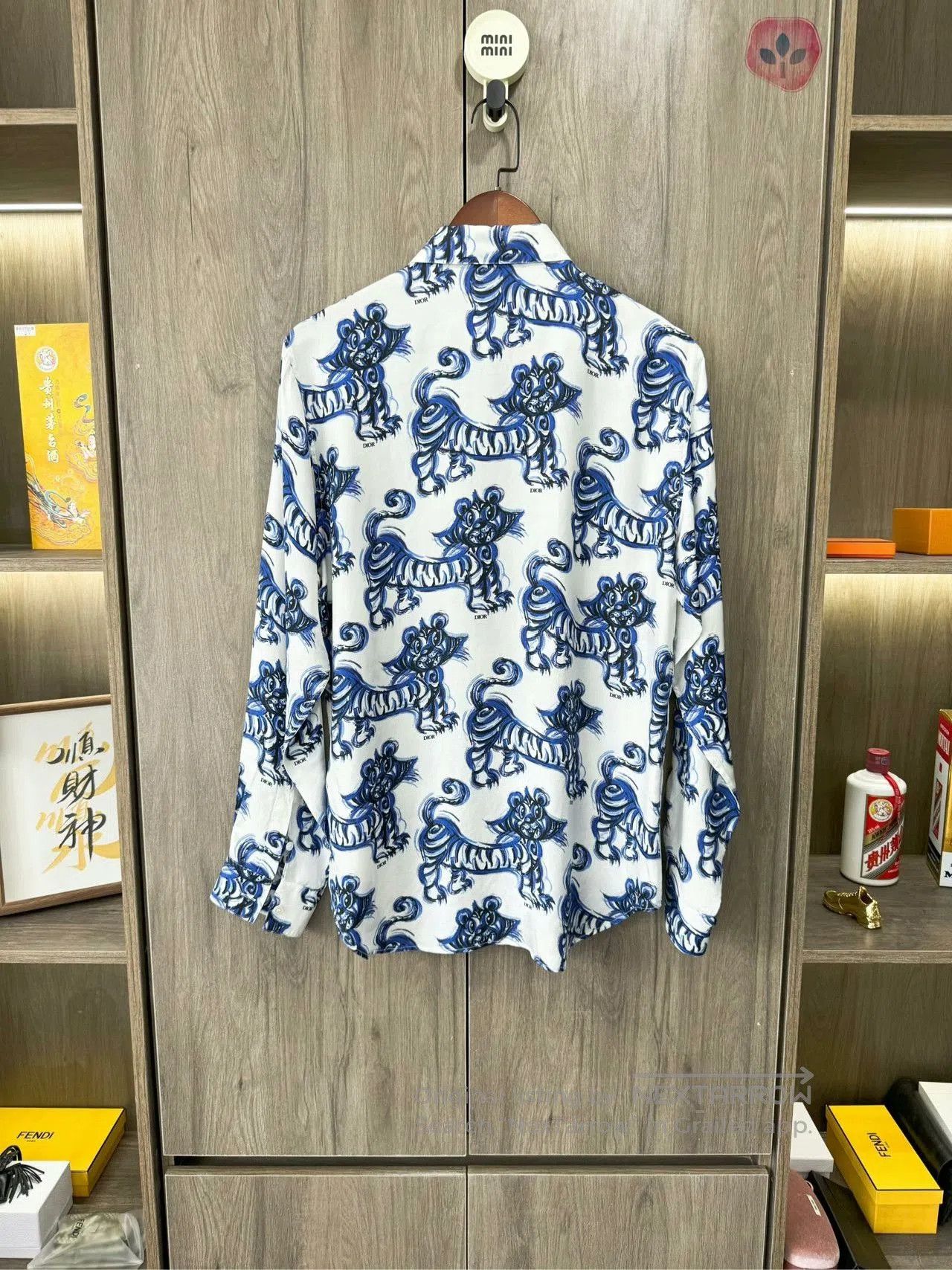 Dior Dior x Kenny Scharf Tiger Limited LS Shirt. Size US M / EU 48-50 / 2 - 1 Thumbnail