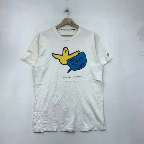 Vintage MARK GONZALES SKATEBOARD Gonz Tee Shirt Powell Peralta Bones Size US M / EU 48-50 / 2 - 1 Thumbnail