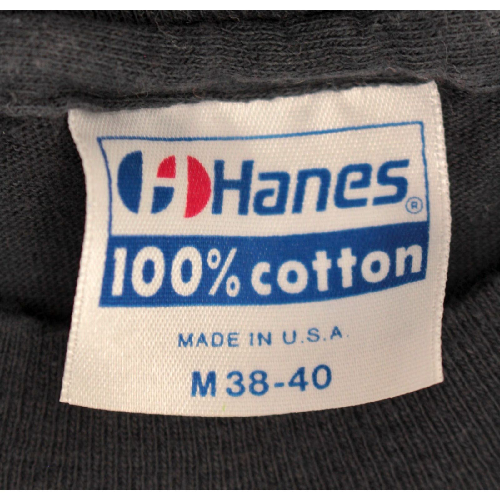 Hanes Hanes VTG 80s SR-71 Blackbird Airplane TShirt Sz S Cotton Graphic Tee Mens Black 1980s T-Shirt Size US M / EU 48-50 / 2 - 3 Thumbnail